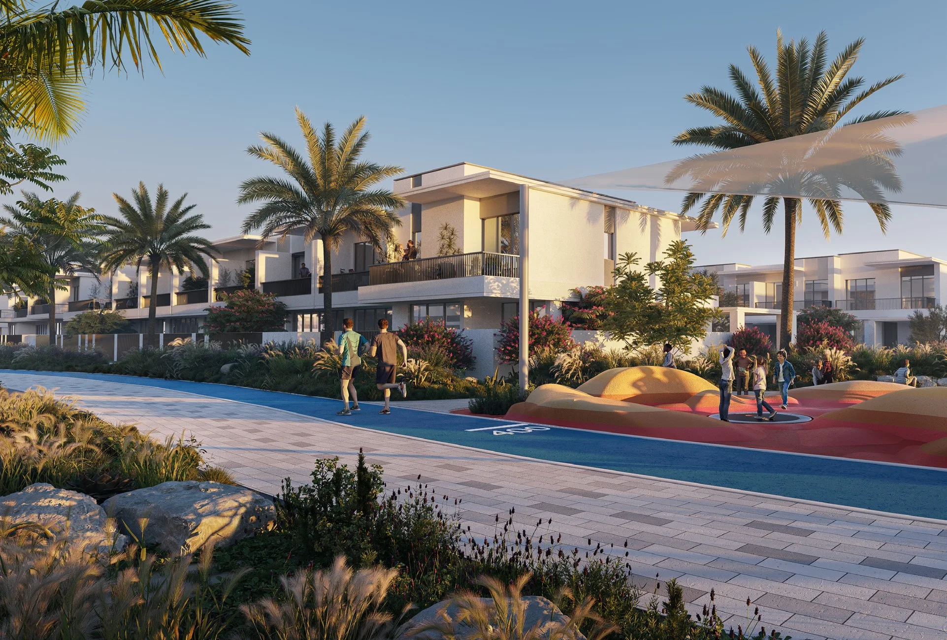 Lunaya's villa collection beside a lagoon